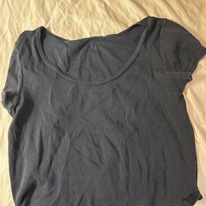 Women's Casual Blue Top